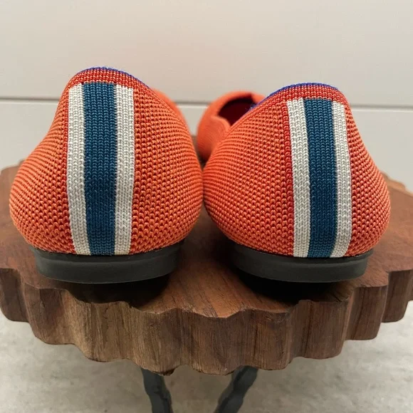 Rothy's retired round toe flat in Persimmon - Picture 2 of 4